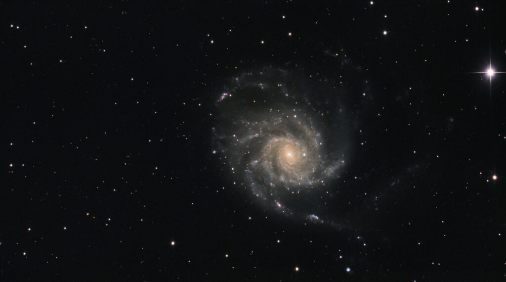 M101 – Galaxie du Moulinet (Pinwheel Galaxy)